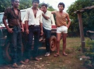 Foto antiga dos policiais de Espigão do Oeste Foto antiga dos policiais de Espigão do Oeste